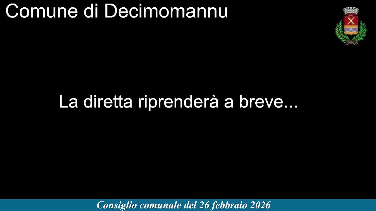 Consiglio comunale di Decimomannu
