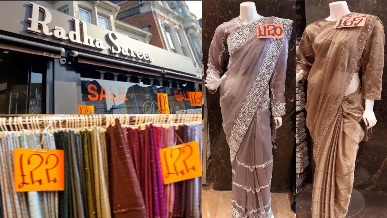 Beautiful Eid collection || Radha Sarees, Green street ,London