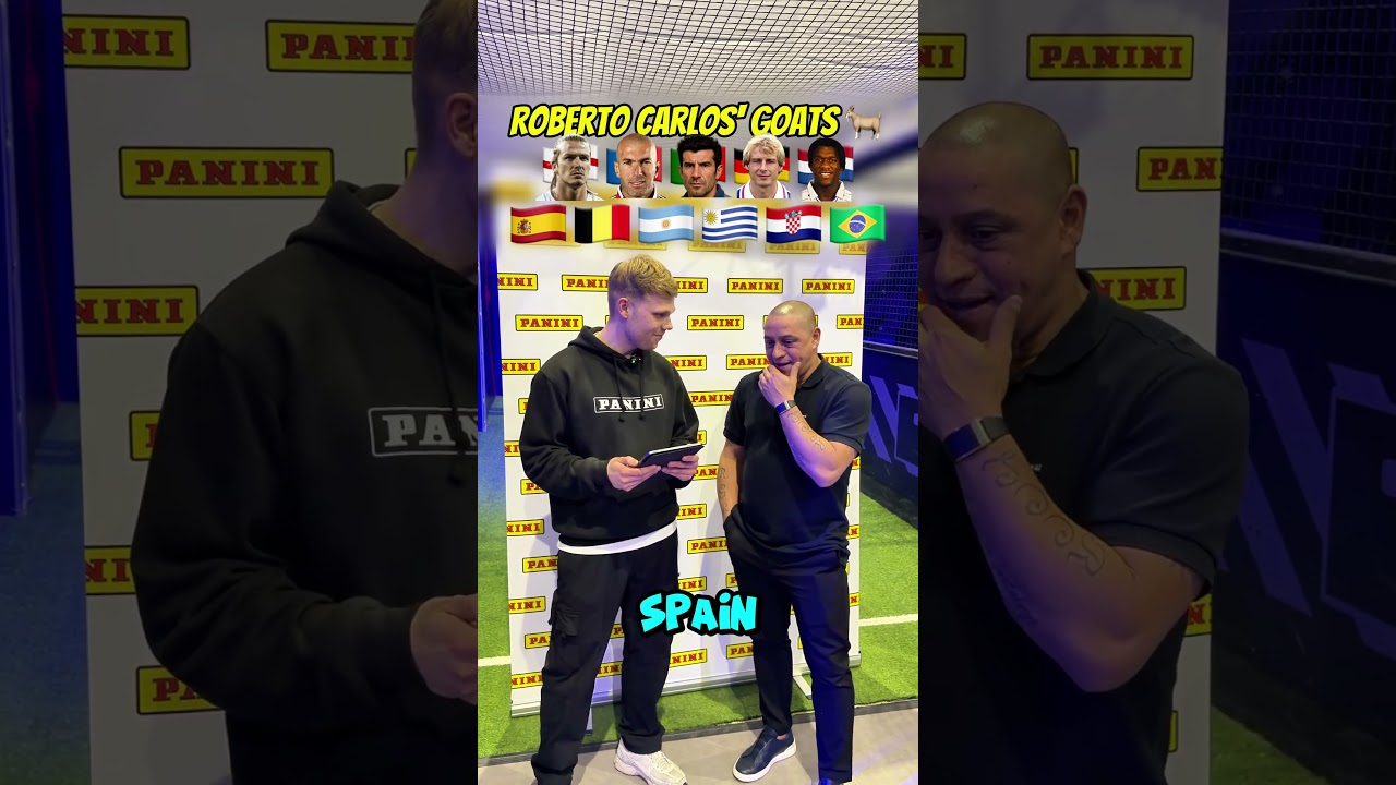 Роберто Карлос выбирает свою символическую сборную мира всех времен! 🔥🤔⚽️