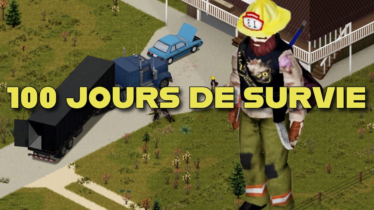 J&rsquo;ai surv&eacute;cu 100 jours sur Project Zomboid! (Build 42)