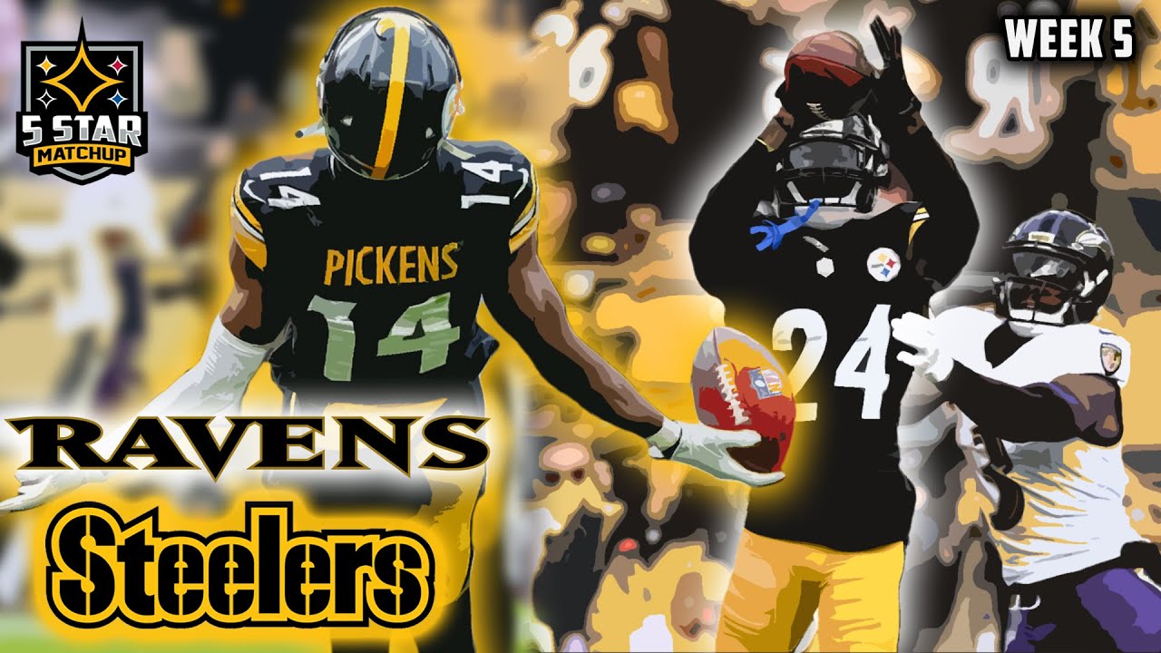 Kenny Pickett & George Pickens Lead Unbelievable Comeback! | Ravens vs Steelers Week 5 Highlights