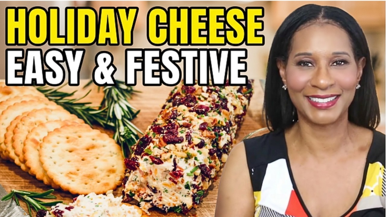 🎄Праздничное сырное ассорти 🧀 | Клюквенно-сливочный сырный батончик | Запечённый сыр фета | Тимья...