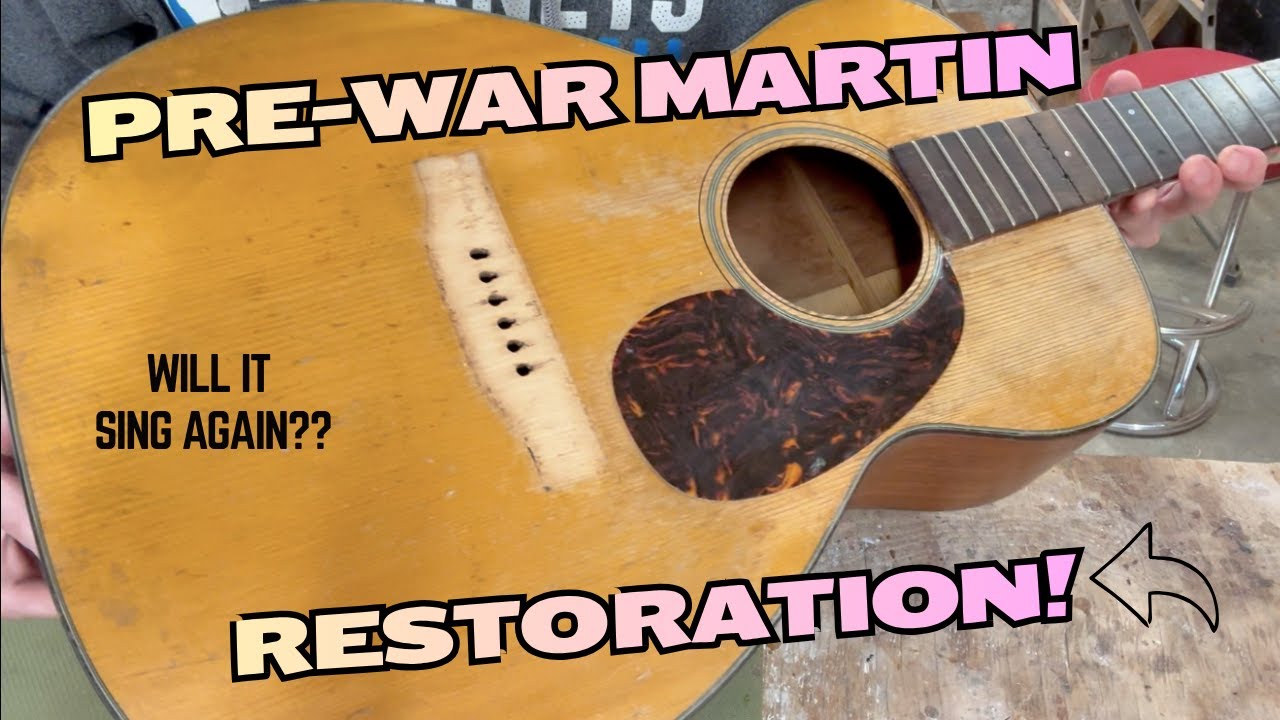 Restoring a 1942 Martin 0-18 | Vintage Guitar Restoration