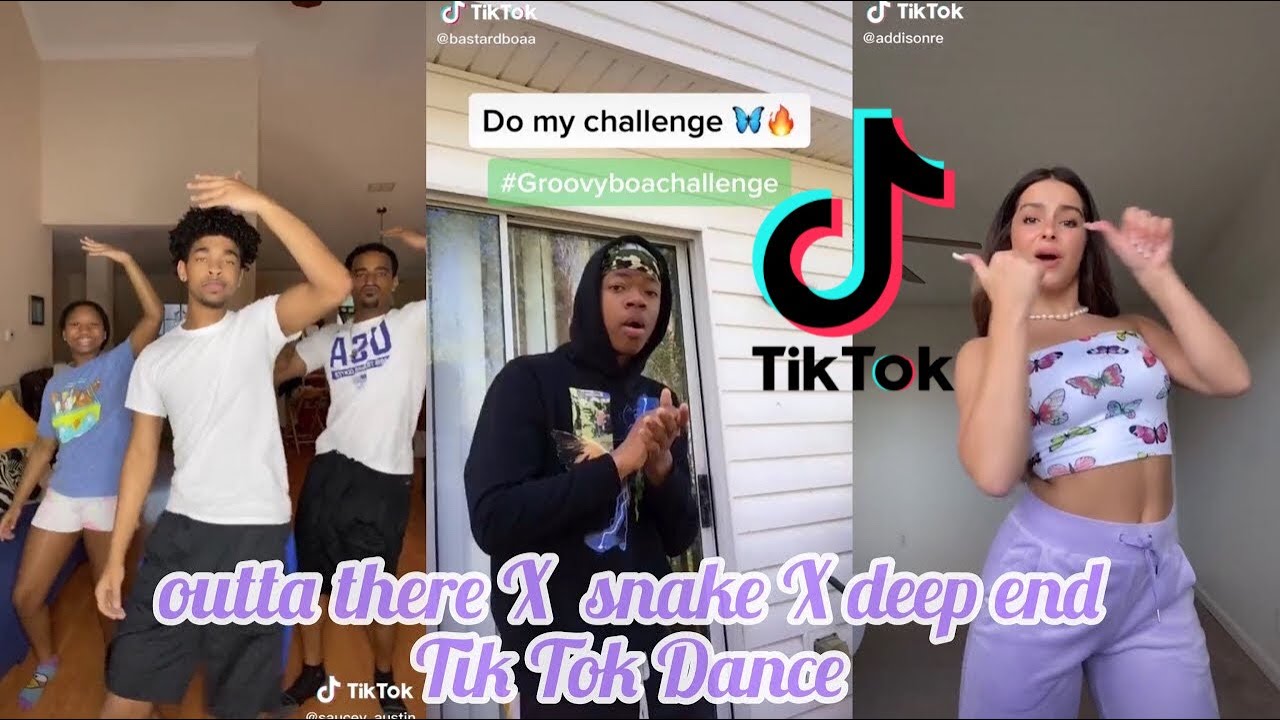 outta there X snake X deep end Tik Tok Dance
