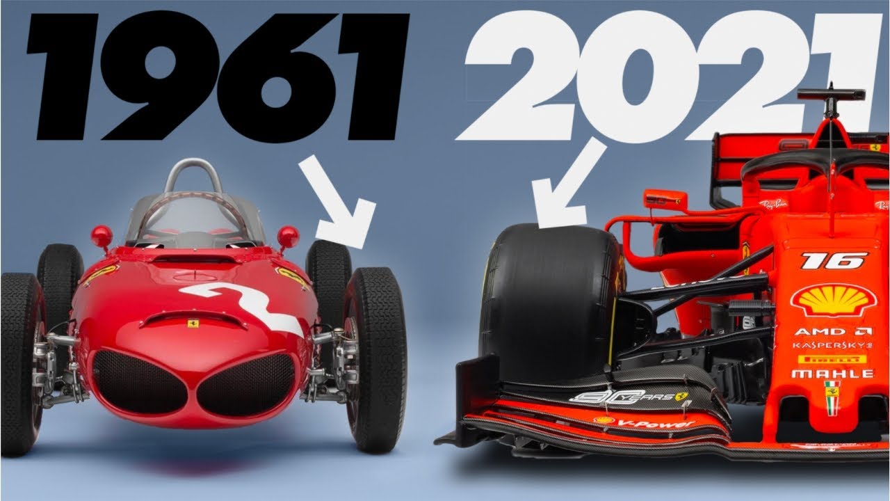The Incredible Evolution of F1 Tyres