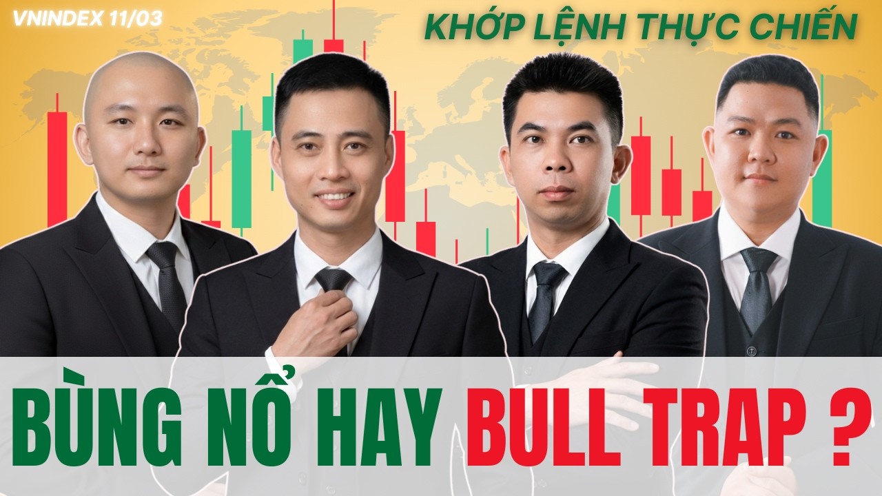 Chứng Khoán Hôm Nay: VNINDEX Bùng Nổ Hay Bull Trap?