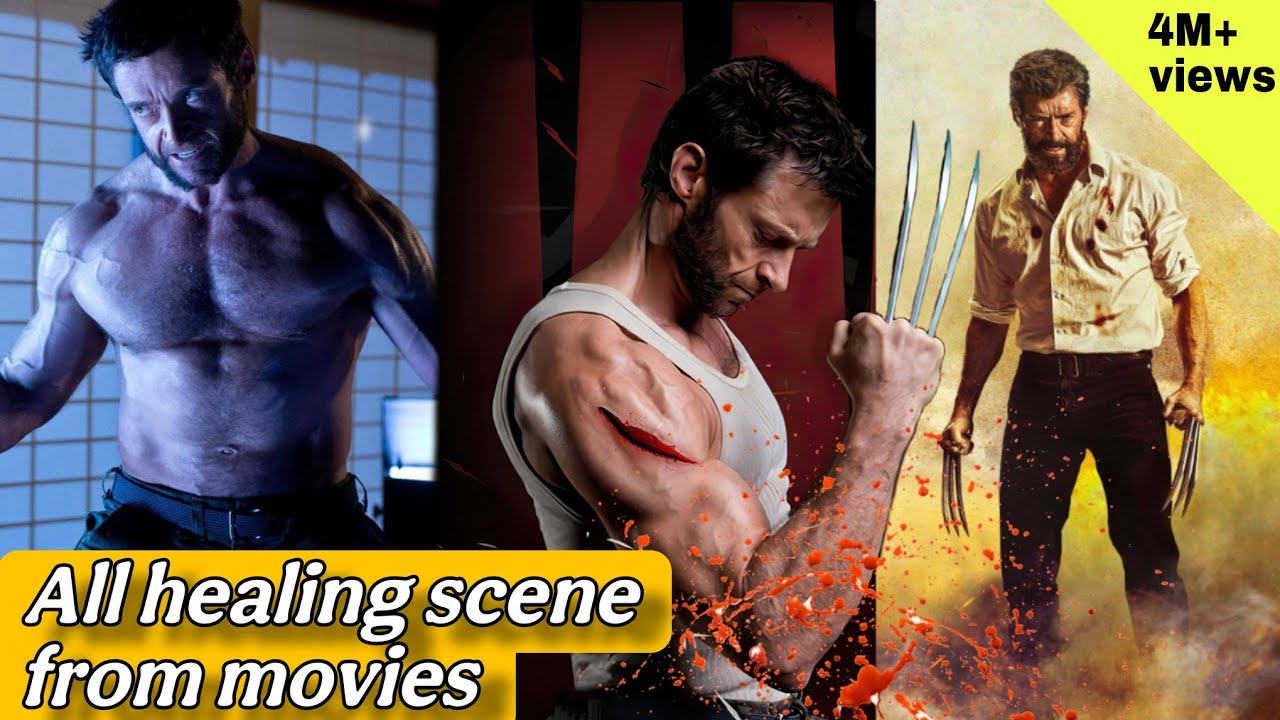 X-men wolverine: all healing power from movies