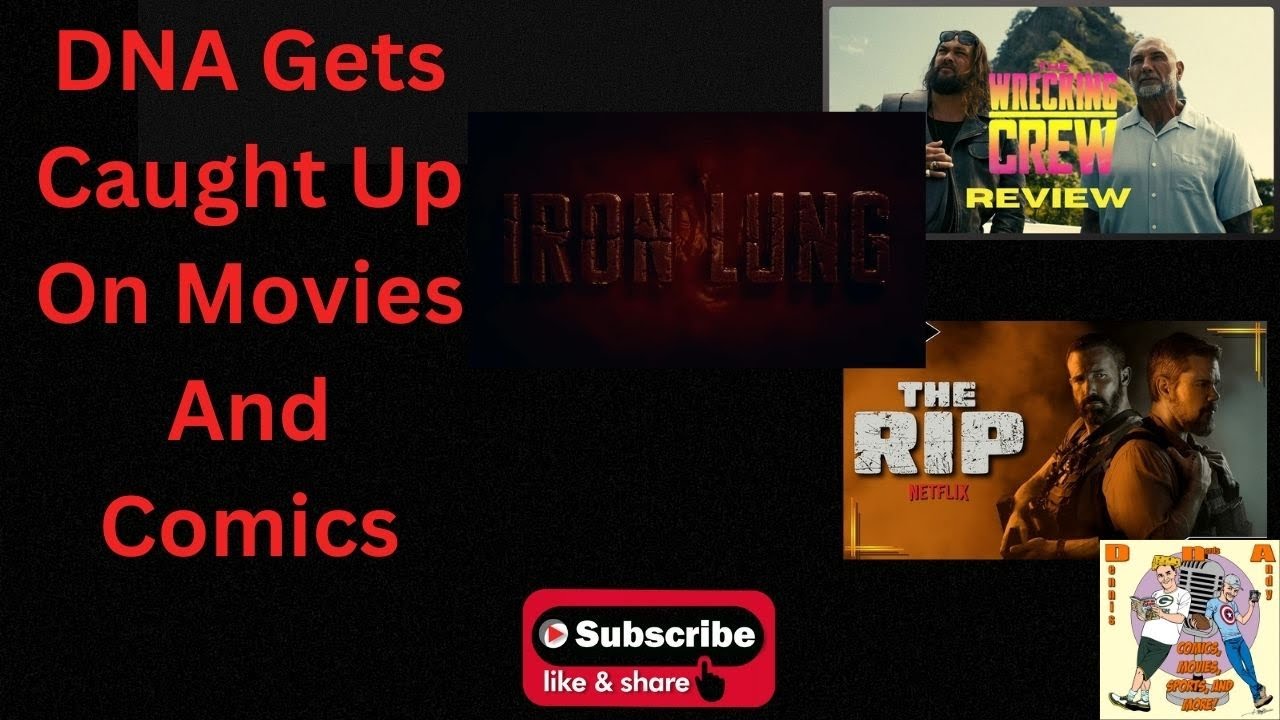 DNA gets Caught Up on Movies and Comics!