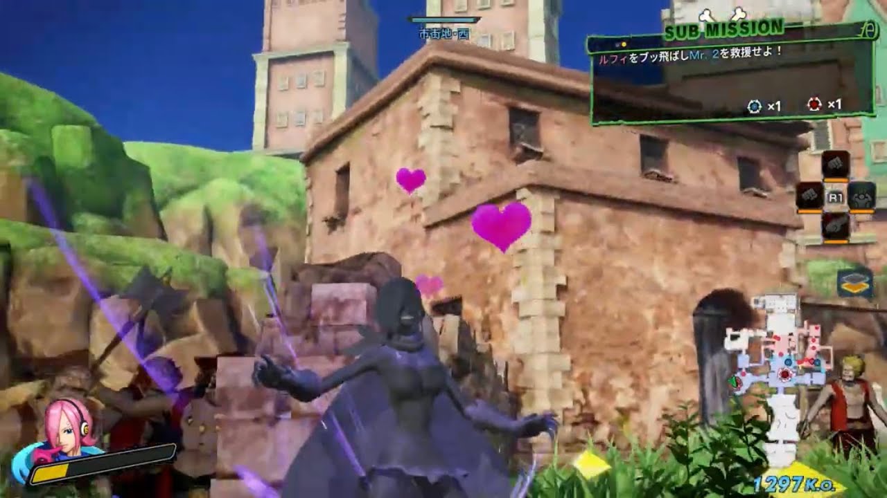 【海賊無双4リョナ】レイジュを石化、凍結、飴固め(ryona)