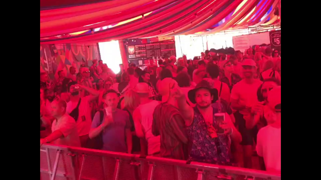 Ben Osborne (Noise of Art) Glastonbury Festival Stonebridge stage 2019