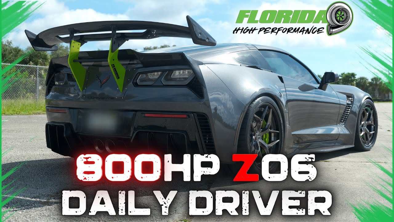 Carlo's 800 Horsepower C7 Z06 Corvette Daily Driver