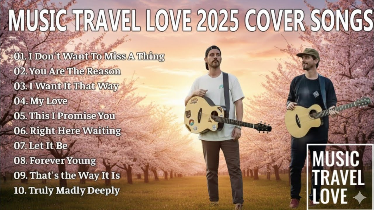 Best Cover Acoustic Songs 2025 &ndash; Music Travel Love Full Playlist