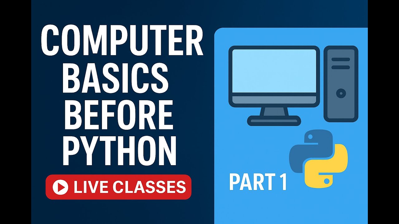 COMPUTER BASICS BEFORE PYTHON PART 1||SV CODE ACADEMY||PYTHON PROGRAMMING