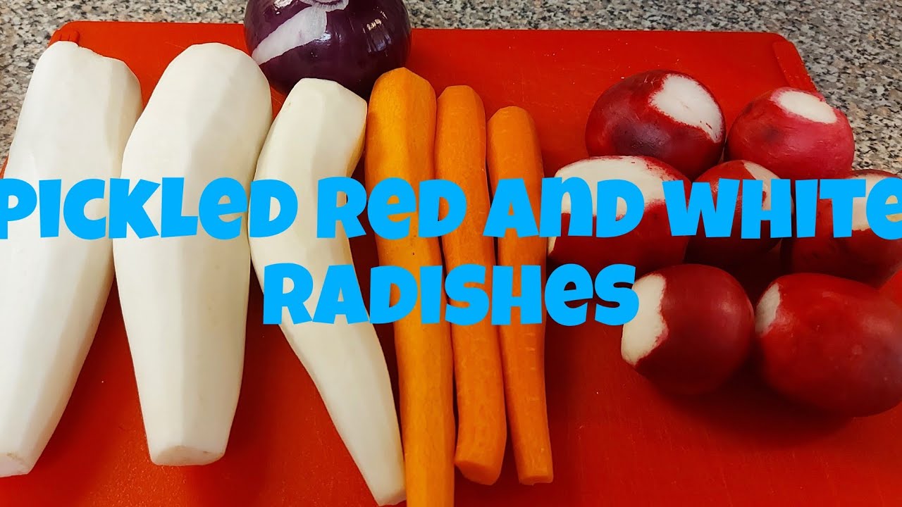 🔆DIY:cortido daikon radish/pickled