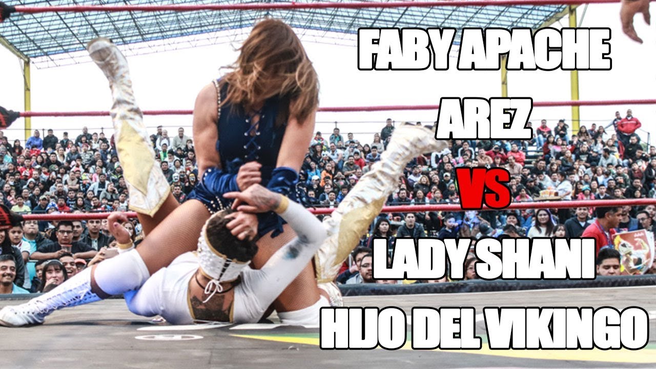 Lady Shani e Hijo del Vikingo Vs Faby Apache y Arez  | Lucha Libre AAA Worldwide