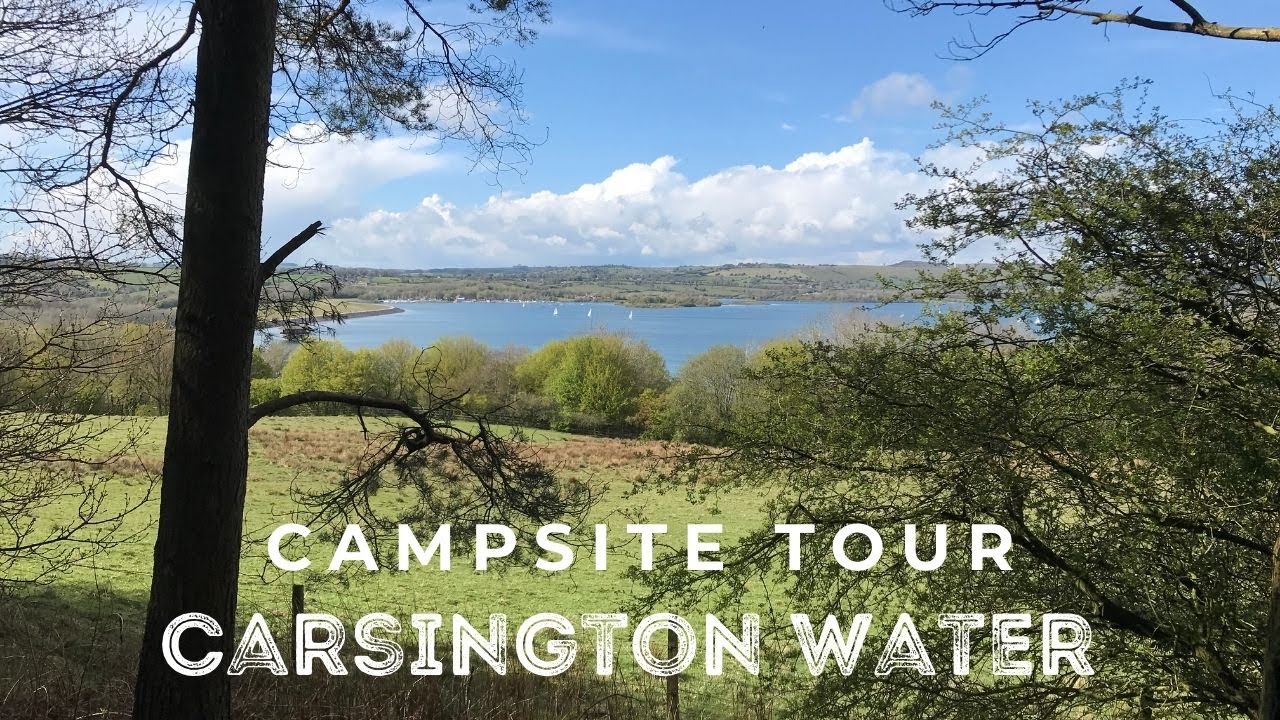 Экскурсия по кемпингу — кемпинг Carsington Water