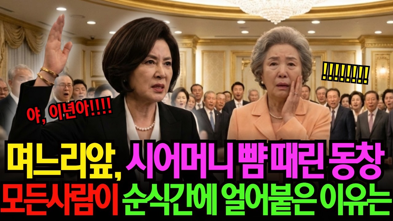 시어머니 뺨 때린 동창, 며느리 눈빛이 바뀌는 그 순간 자리에 있던 모든 사람이 얼어붙은 이유는..|시니어사연|노후사연|오디오북|60대사연|사연드라마|