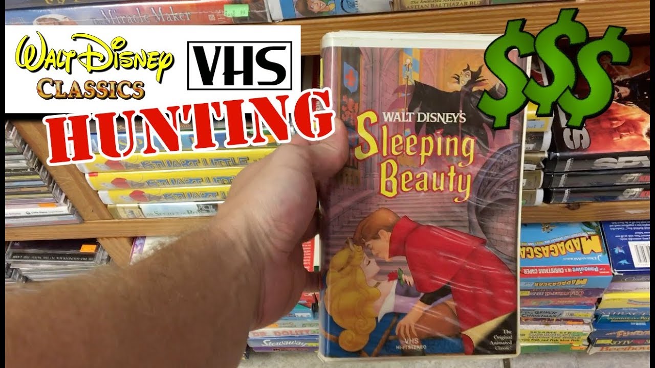 Disney VHS Hunting #2 - Rare Sleeping Beauty, Goosebumps Books! (AMAZING FINDS!)