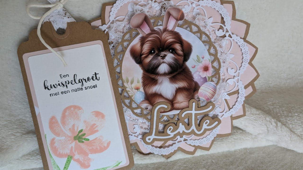Blossom kaart Marianne Design - Cheery Lynn Die Doily Dies - Video 183