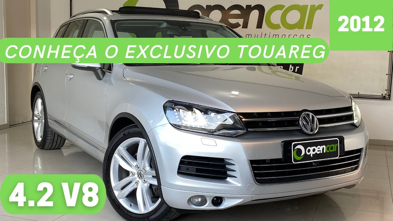 🔴Conheça alguns detalhes do MONSTRO TOUAREG 4.2 V8 com todos Opcionais. Motor de Audi R8?