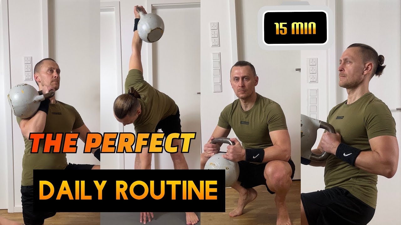 15 Min Single Kettlebell HIIT Workout // Full Body