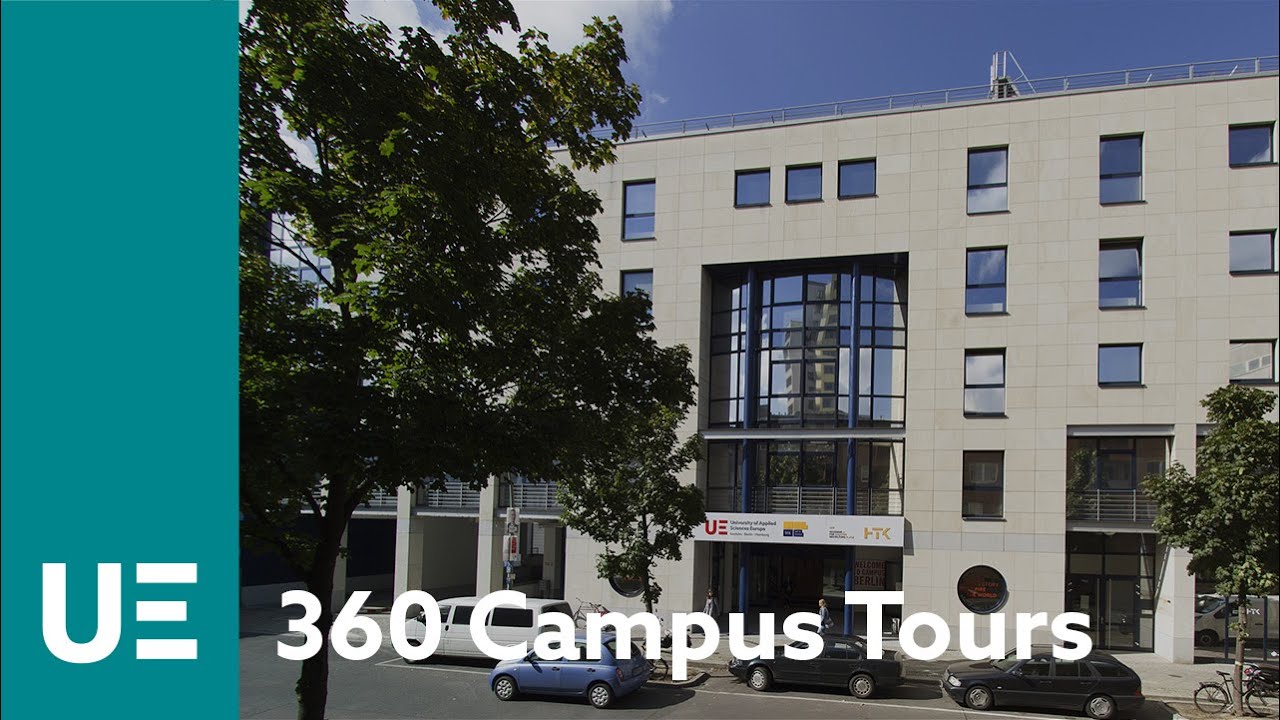 360⁰ Campus Berlin Tour English | University of Europe for Applied Sciences | VR