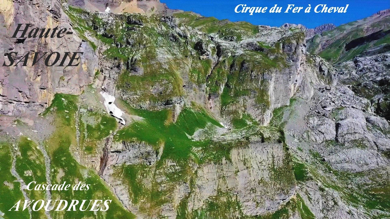 Haute-SAVOIE - Cascade des Avoudrues, Cirque du Fer-à-Cheval