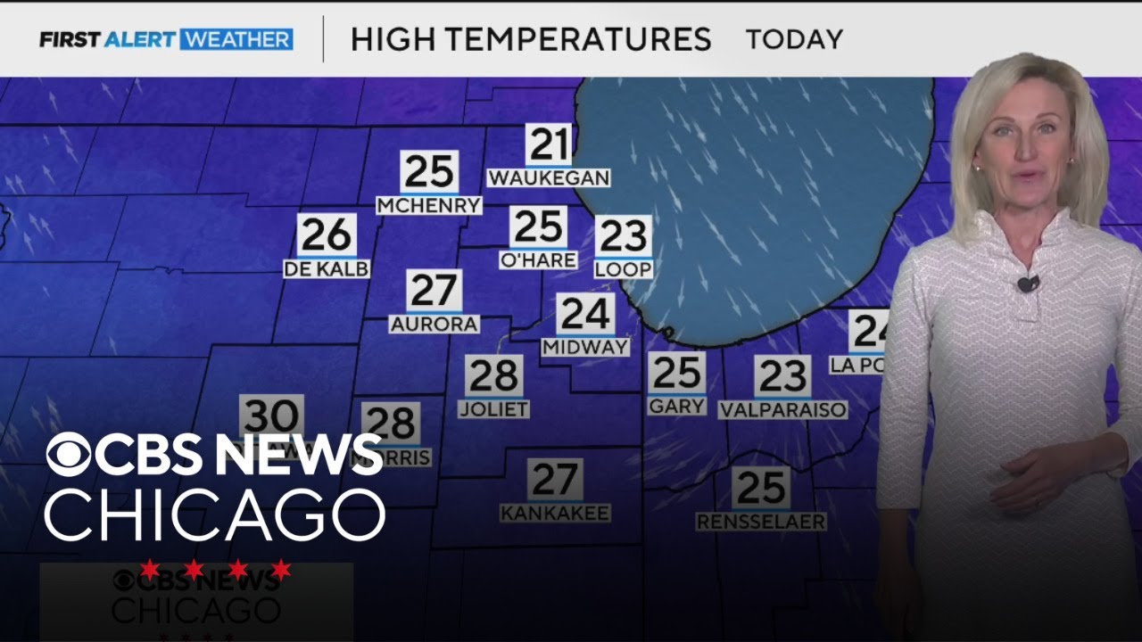 Bitter cold conditions return on Saturday in Chicago