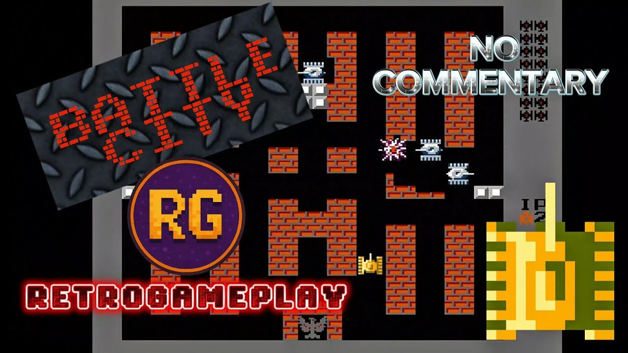 💣 BATTLE CITY- Gameplay no commentary - Stage 1-10 🎮🔥 #games #gamer #retro #gameplay