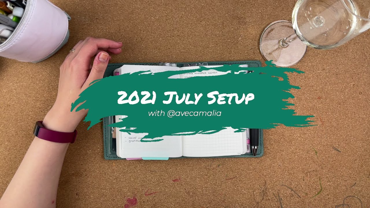 One Book July in my A6 Stalogy bujo