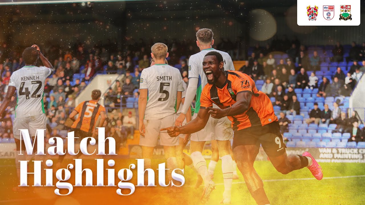 Match Highlights | Tranmere Rovers 0-2 Barnet FC