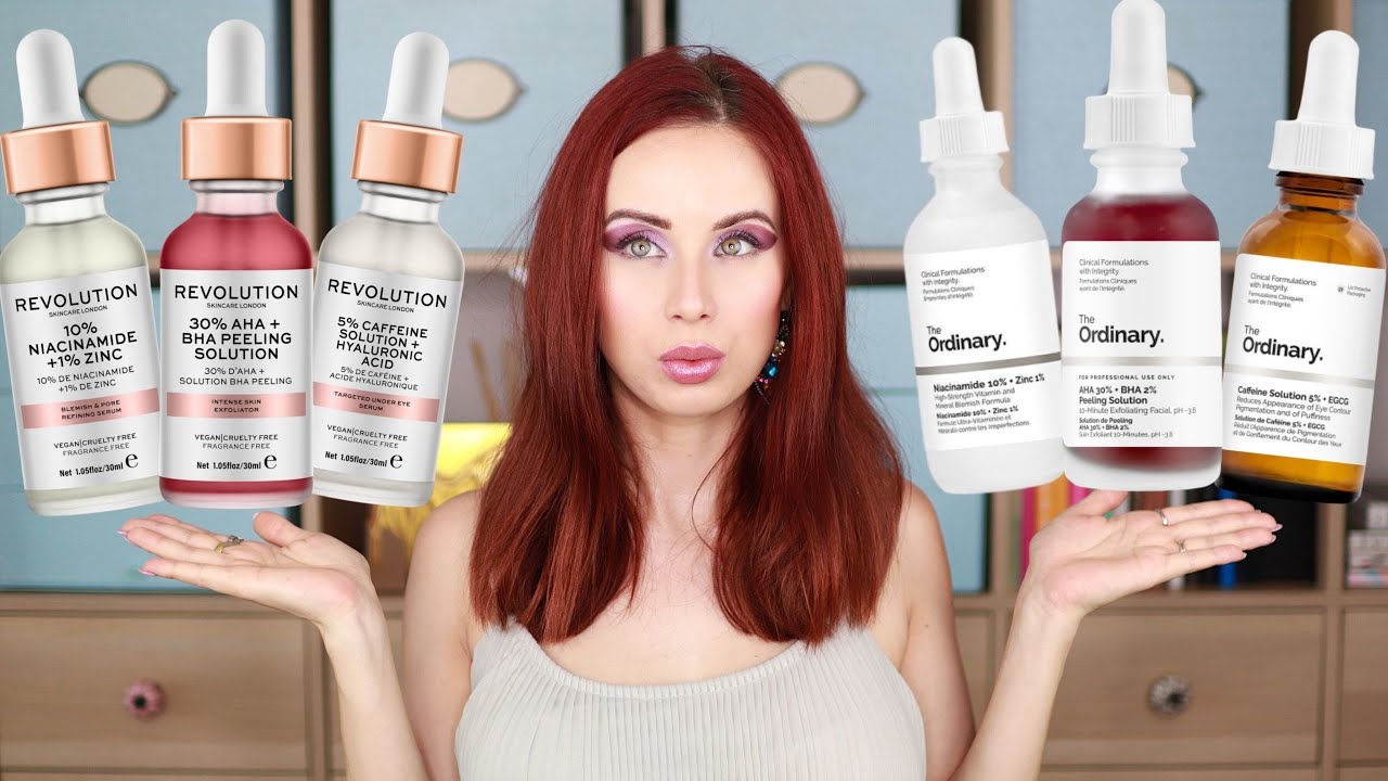 The Ordinary vs. Revolution Skincare