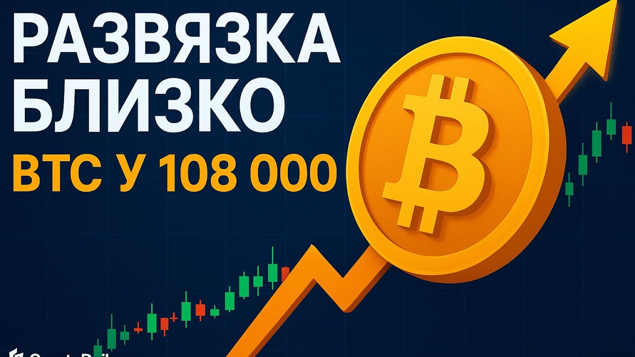 📊CryptoDaily &mdash; Развязка близко: BTC у 108 000 и обзор всего рынка 🚀#trading #eth #xrp #cryptopro ✅