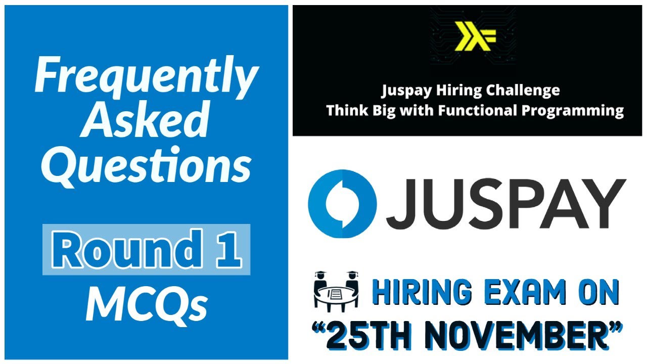 Juspay 2021 Hiring Challenge || MCQ Round || Frequently asked Questions