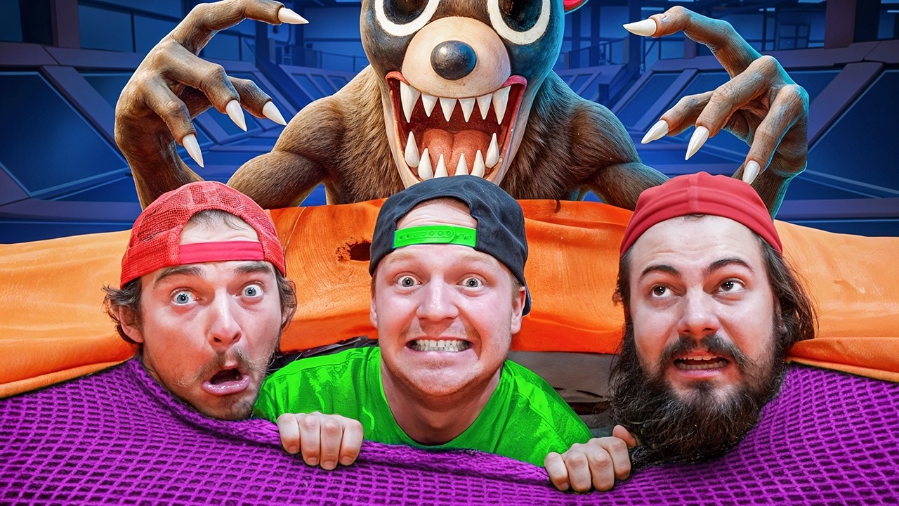 99 nocy w parku trampolin!