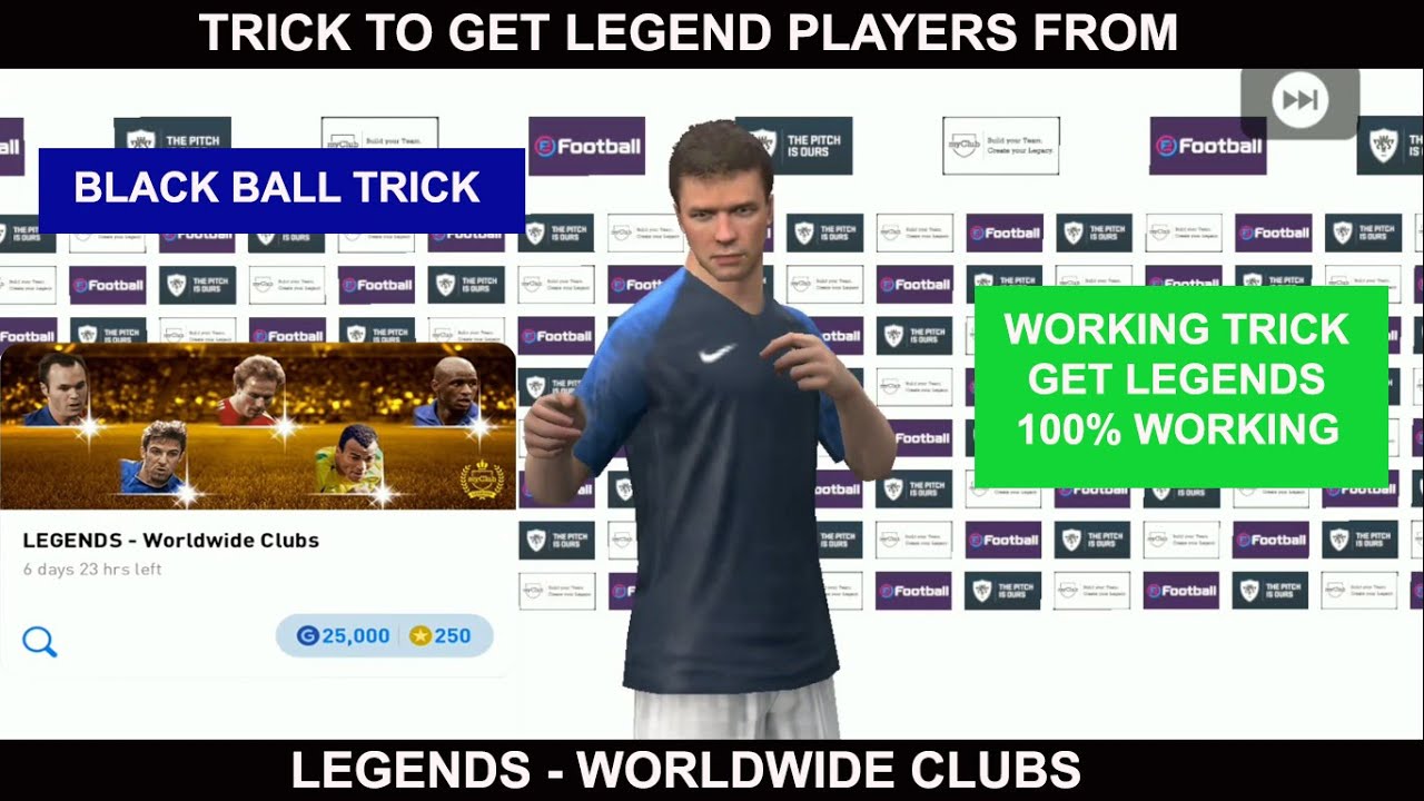 Trick to Get Legends from Legends Worldwide Clubs | How to get Legends from Legends Worldwide Clubs