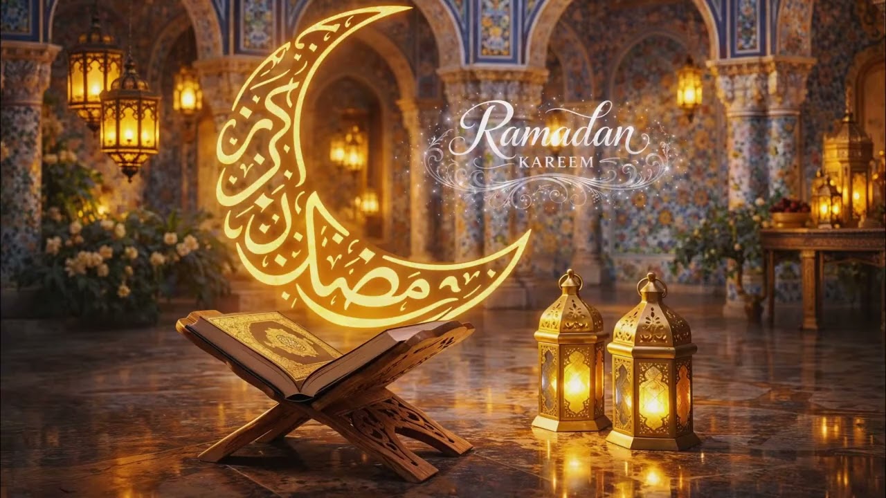 Ramadan Screensaver Tv Art 2026| Islamic Ambience خلفية رمضان كريم 🌙 شاشة رمضان  أجواء هادئة ومريحة