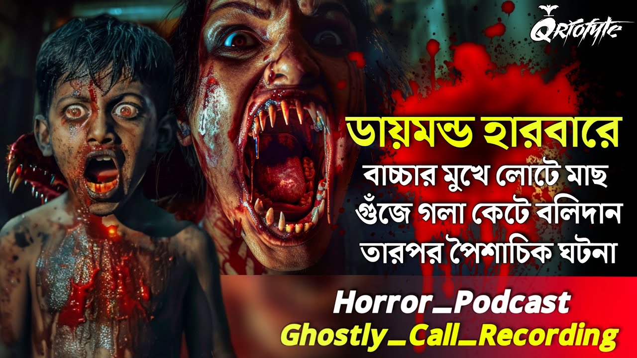 ডায়মন্ডহারবারে গলা কেটে বাচ্চা বলি | Ghostly Call Recording |Sotti Bhuter Ghotona @QrioFyte Podcast