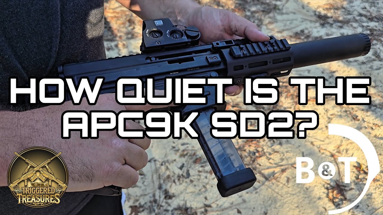 Насколько тихий B&T APC9K SD-2?