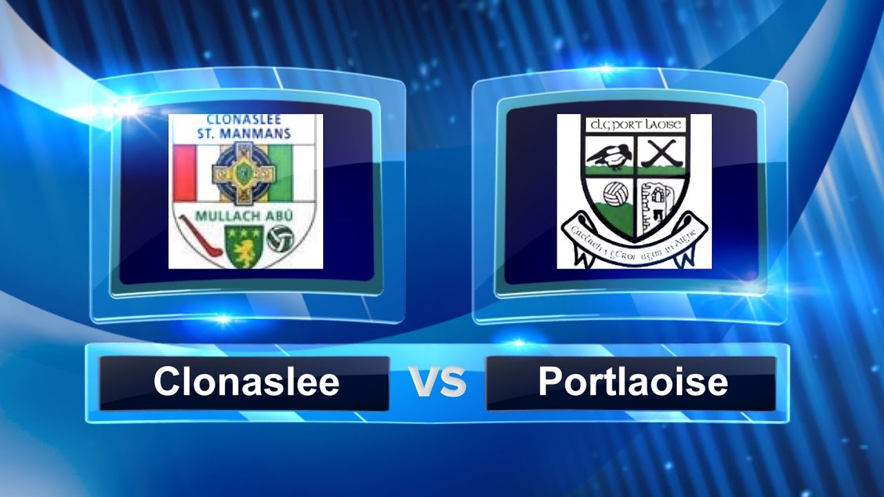 Clonaslee vs Portlaoise