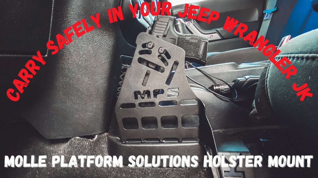 Every Jeep JKU Needs This Molle Platform Solutions Holster!