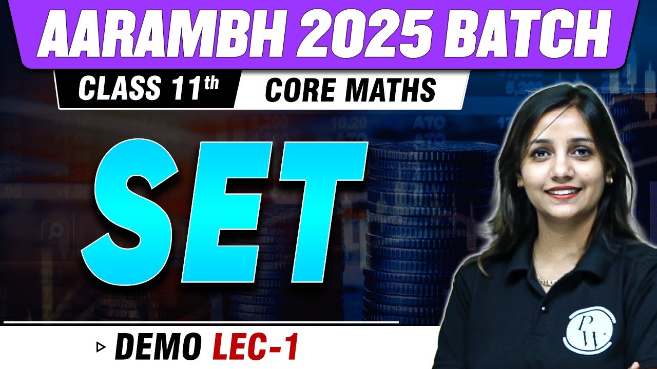 Set | Core Maths | Class 11th Commerce