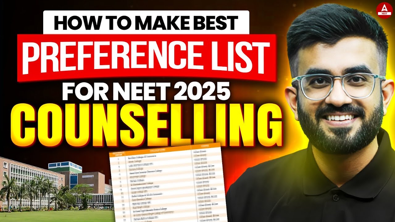 NEET Counselling Guide by Nitesh Devnani Sir | How to Make Perfect Preference List for College
