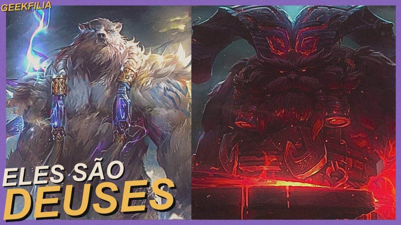 5 DEUSES DE LEAGUE OF LEGENDS QUE VOCÊ NÃO SABIA | LEAGUE OF LEGENDS