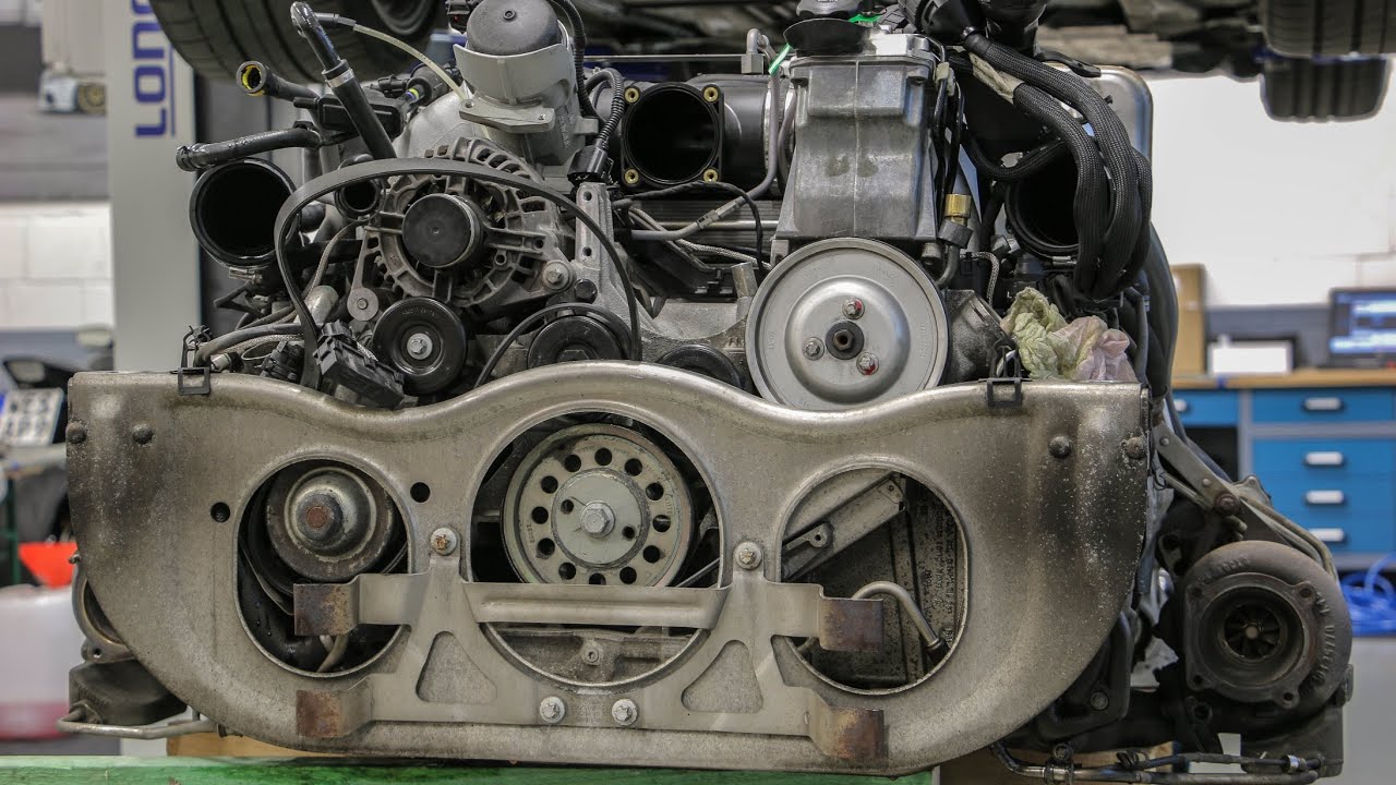 OK-Chiptuning - Porsche 911 Turbo 997 MK1 Umbau Teil 3 | Motor raus