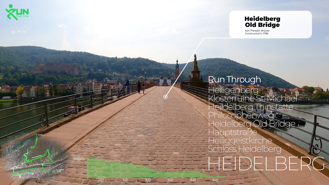 Heidelberg & Philosophenweg Run Through