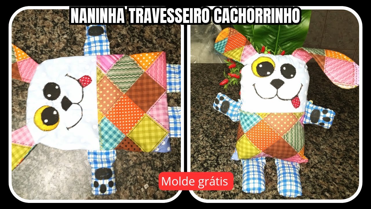 Naninha Travesseiro de Cachorrinho