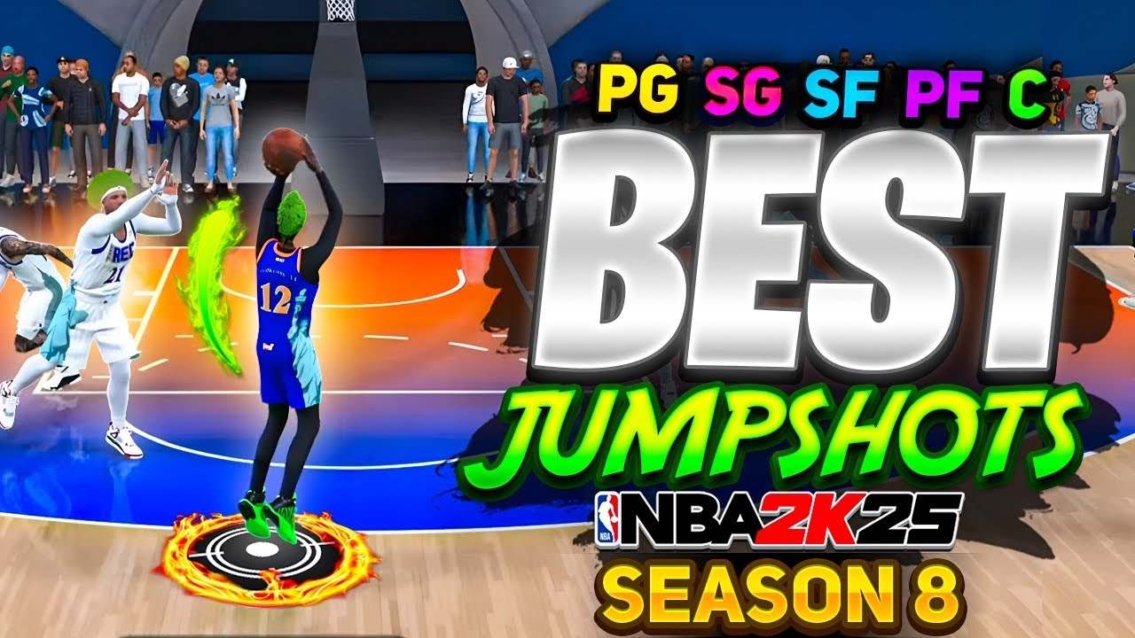 *New* BEST JUMPSHOTS for ALL BUILDS & HEIGHTS (YOU SHOULD TRY) SEASON 8 #nba2k25
