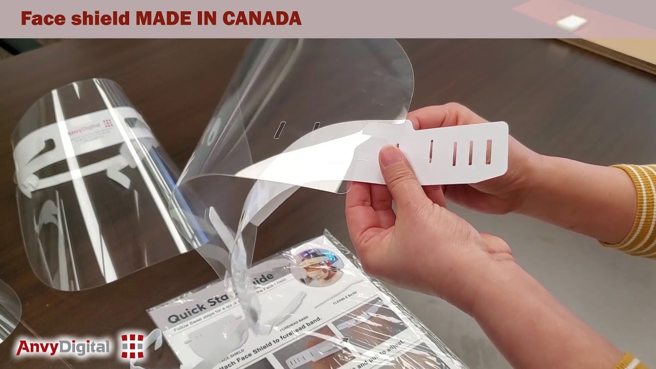 Face Shield Made in Canada