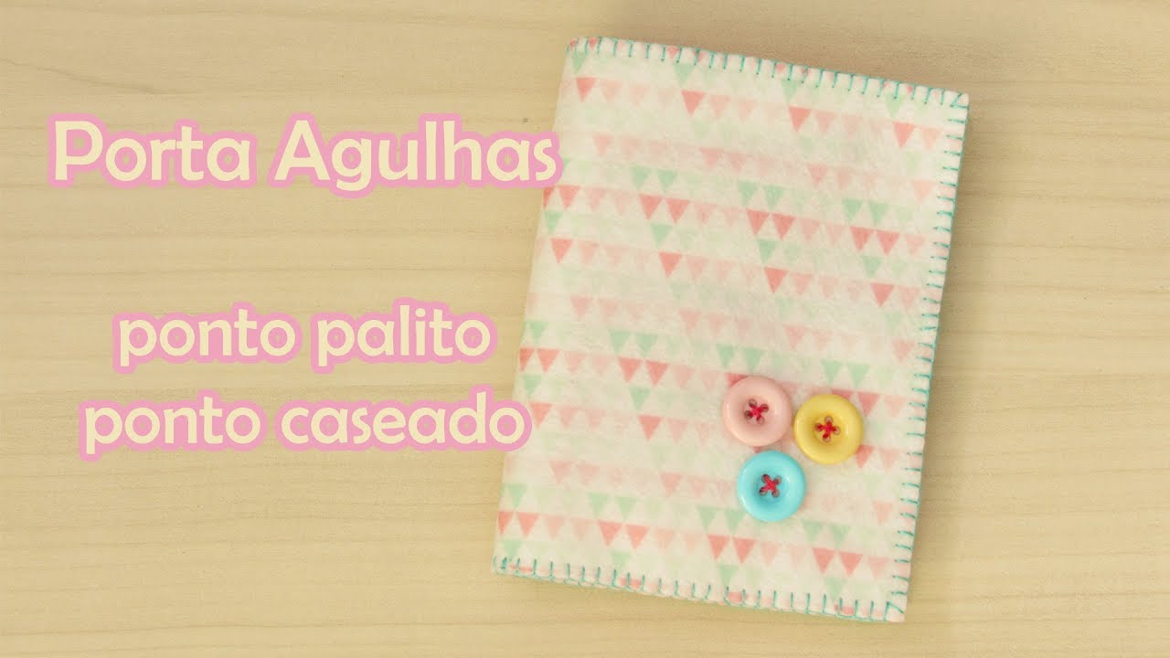 Pap - Porta Agulha em Feltro